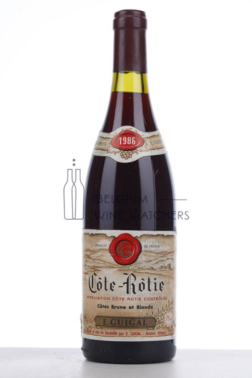 Image de 1986 COTE ROTIE COTE BRUNE ET BLONDE